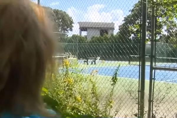 Her attempts to drown out the noise by playing music at her house are often stopped by Pickleball players complaining to her about her noise.