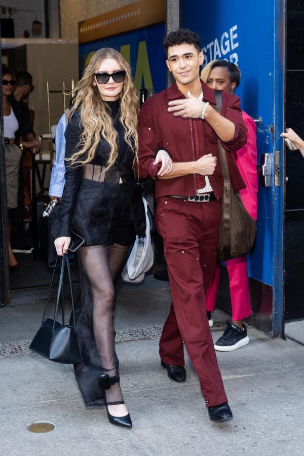 Anna Delvey and her Dancing With The Stars partner Ezra Sosa